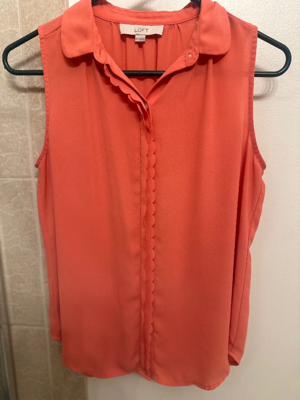 Loft Sleeveless Blouse